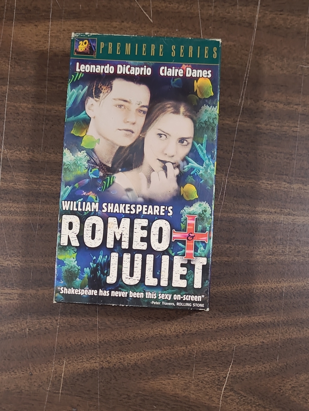 Romeo + Juliet Premiere Series VHS Movie Leonardo DiCaprio
